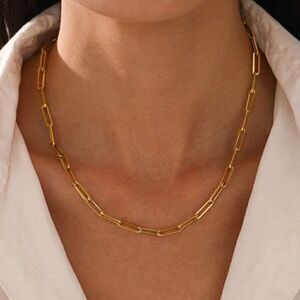Trendy style chain necklace A1052